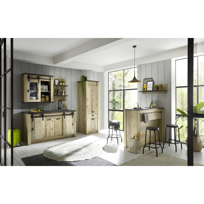 201cm Kitchen Pantry, Natural