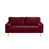 Velours rouge sélectionné