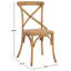 Ladores 18.5'' H Oak Side Chair-1914340711