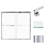 Transolid Frederick semi-frameless bypass tub door in 60 in. W x 58 in. H, 5/16 in. frosted tempered glass-62265139