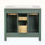 Charmant meuble-lavabo avec rangement avancé et design élégant