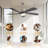  52 in. Integrated LED Indoor Downrod Mount Black Solid Wood Blades Standard Ceiling Fan with Dimmable Light, Remote-745633548-745633558