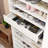 39 Pairs Of Shoes Storage Cabinet With Drawers