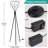 Zanyiah 65'' LED Tripod Floor Lamp with Outlet-952164235