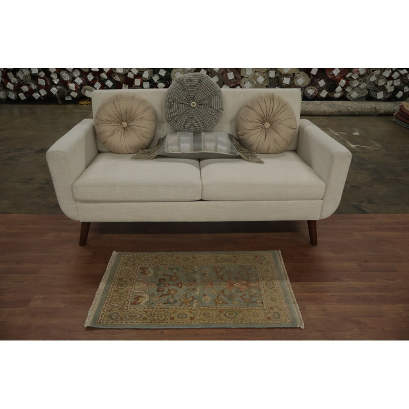 Tapis égyptien bleu clair clair Ziegler 2x3
