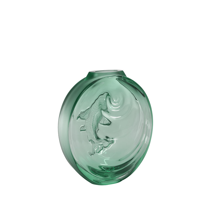 Carpe Handmade Crystal Table Vase