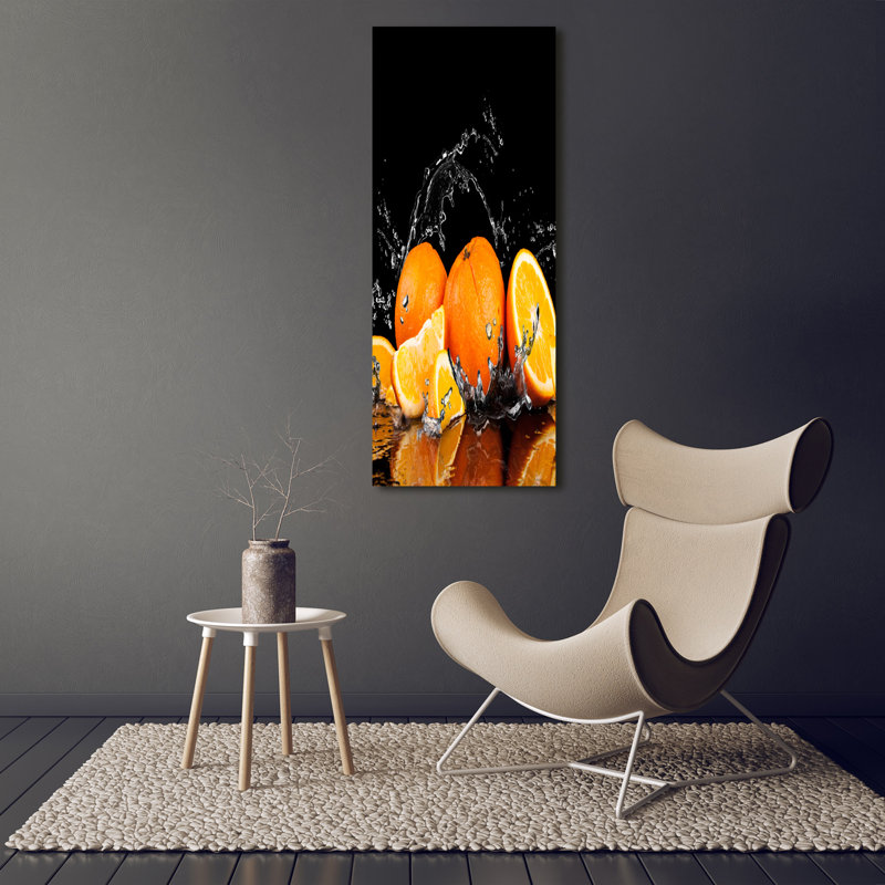Oranges - Wrapped Canvas Print