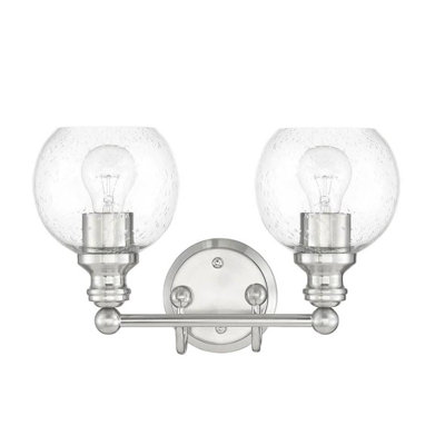 Éclairage pour meuble-lavabo à 2 lumières