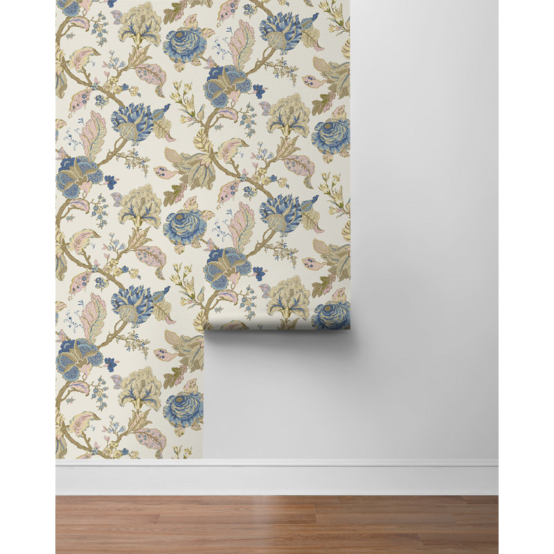 Papier peint floral Gorkis, Parchemin