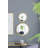 D11" Gold Round Mirror-202365026