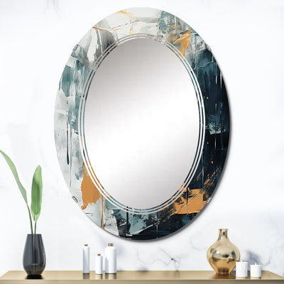 Azzura - Miroir mural moderne ovale