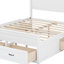 Base de lit en bois avec tiroirs-1928819048