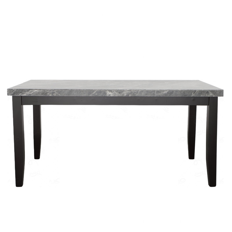 Gray Marble Top Dining Table
