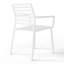 Chaise de salle à manger d'extérieur empilable (ensemble de 4)-1175652230