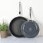 Ensemble de poêles à frire en aluminium 2 pièces Martha Stewart-86305711