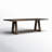 Russell Oak Solid Wood Dining Table