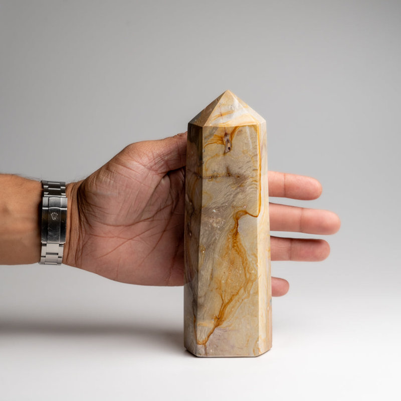 Polished Polychrome Point From Madagascar (2.1 Lbs)