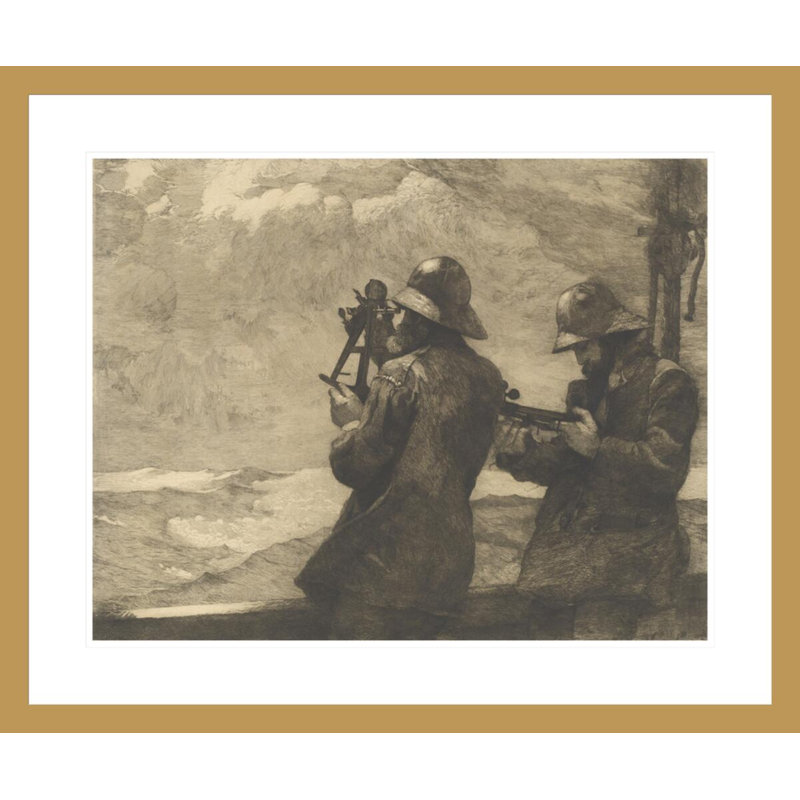 «Eight Bells» par Winslow Homer, impression giclée sur cadre, H 23,5 po x l 28,2 po
