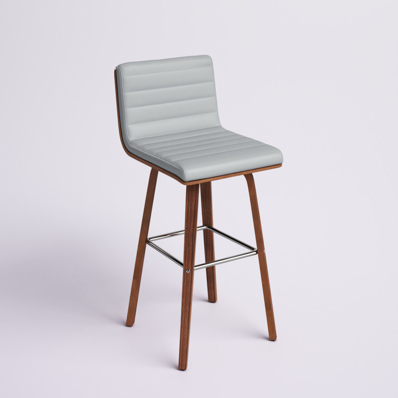 Tabouret de bar Comptom, Gris