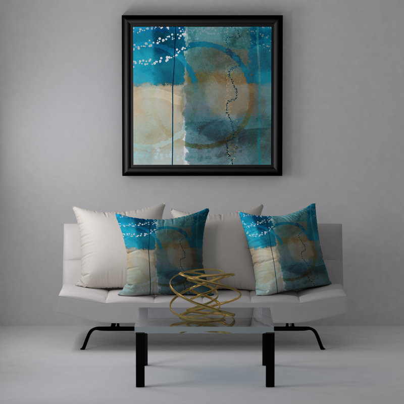 Housse de coussin décoratif carrée et chaleureuse florissante, 24 po x 24 po