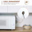 Armoire décorative, buffet avec huche, garde-manger moderne, armoire de rangement