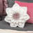 3D Flower Throw Pillow Round Pillow Cushion-1991901966