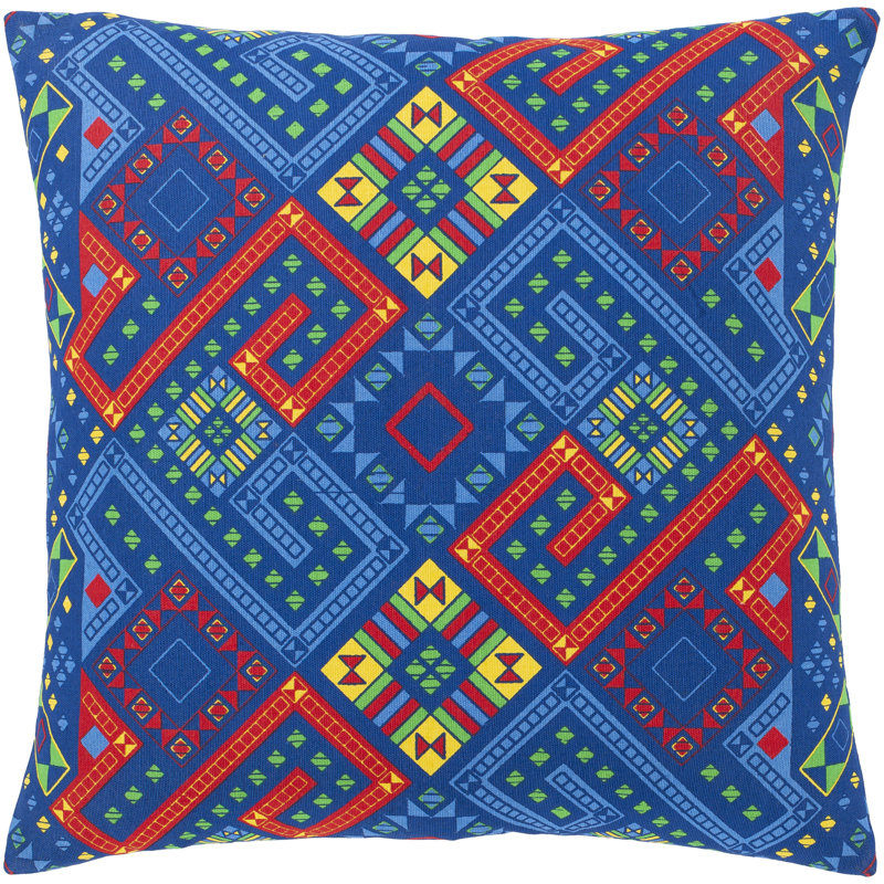 Coussin en coton Global, Duvet