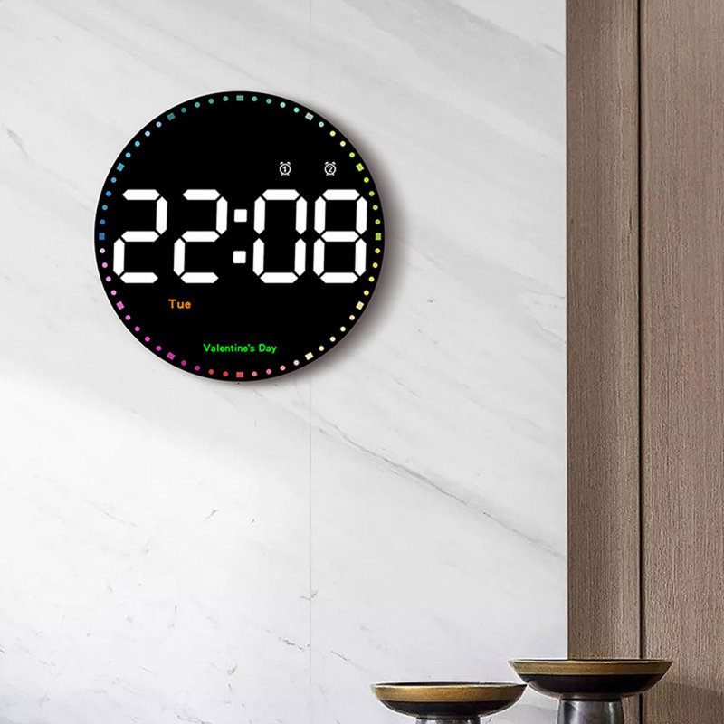 Aluminum Wall Clock