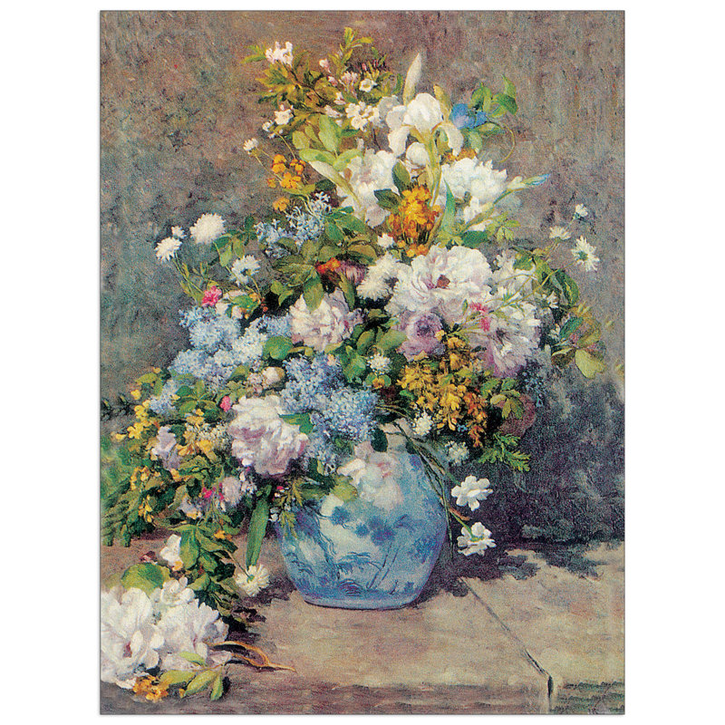 Pierre-Auguste Renoir - No Frame Print on Wood, 140cm H x 104cm W x 1.8cm D
