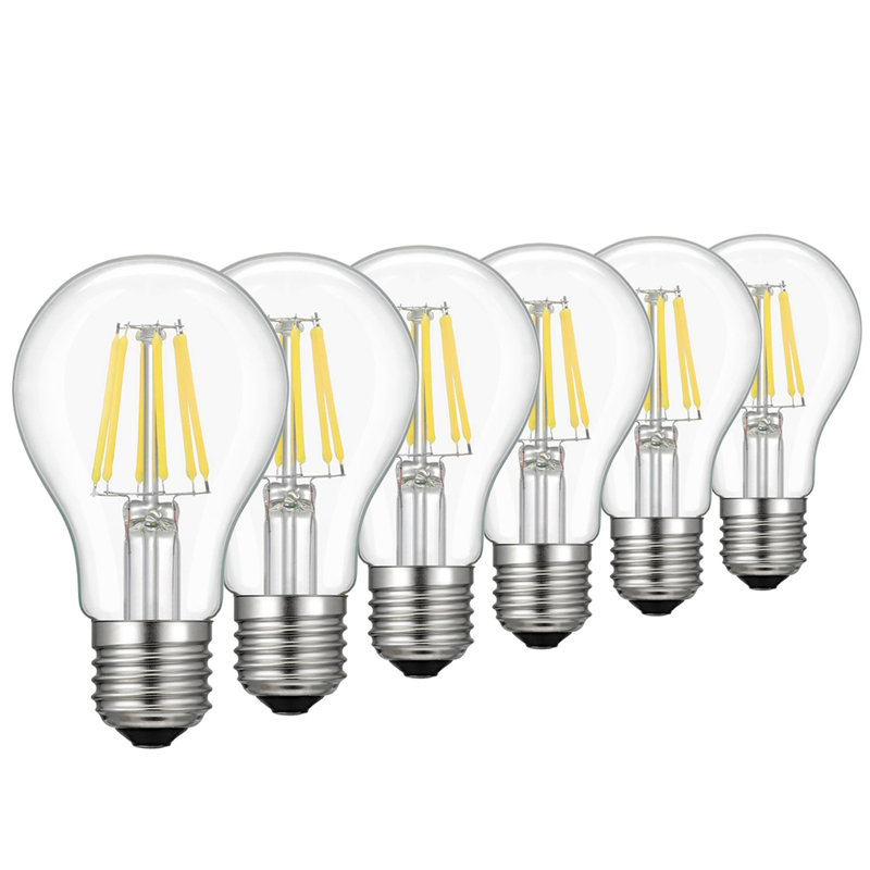 4 watts, ampoule DEL A60, à intensité variable, lumière du jour (6500K) E26 / base moyenne (standard)