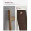 Échelle à couvertures décorative de style campagnard pour le salon, étagère à 5 niveaux, porte-échelle pour rangement et décoration, brun marron