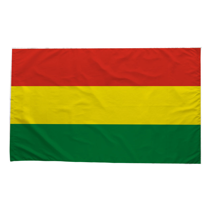 Drapeau de la Bolivie - drapeau extérieur, H 24 po x l 36 po