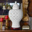 Pot à gingembre en porcelaine Largent-1553560424