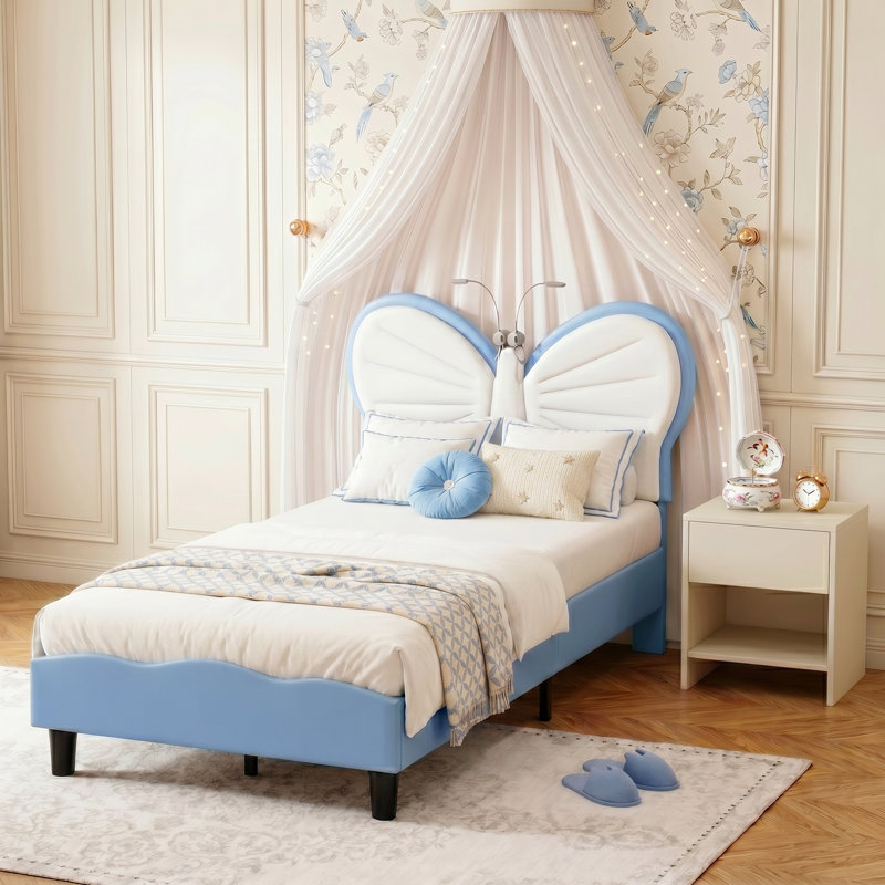 Bed, Single (3'), Blue