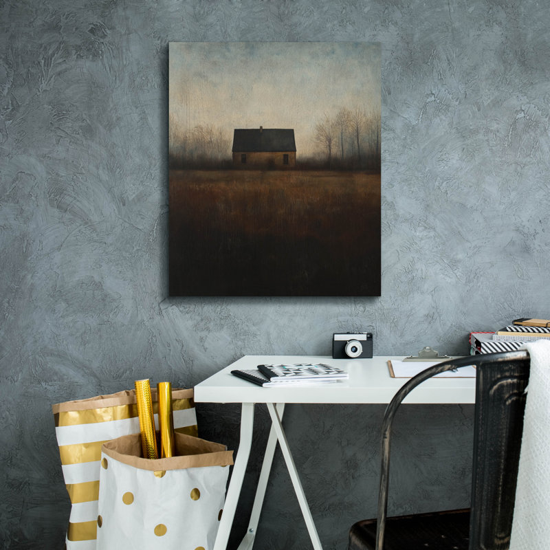 «Abandone House» par Svetlana Aleynikova, art mural sur toile, H 24 po x l 20 po