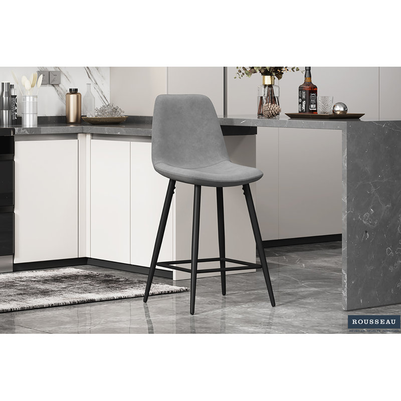 Pottershill 64cm Bar Stool, Grey