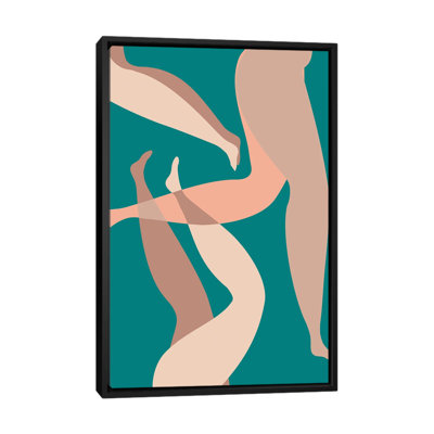 Pieds verts-impression d’art graphique