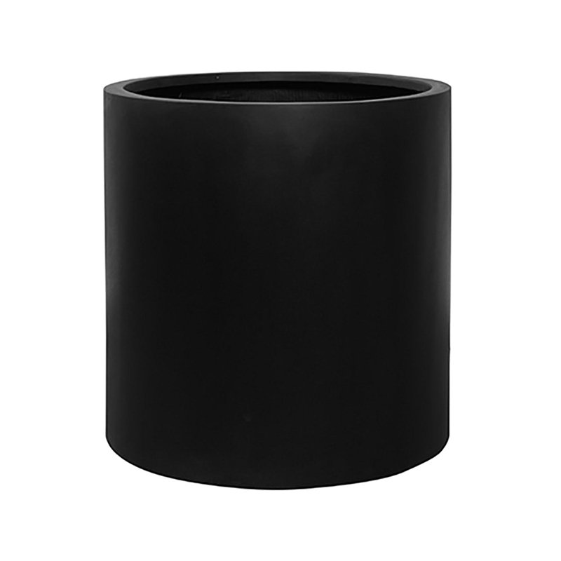 Handmade Pot Planter, Black, 20'' H X 20'' W X 20'' D