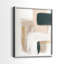 Marble Block Symmetry I-Premium, impression encadrée - prête à être accrochée - aucun clou requis - aucun clou requis-1560496349-1560496337