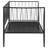 Vertigo Matte Black Metal  Daybed Bed Frame