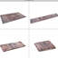 Tapis décoratif pour maison 5 x 8 - lavable, à poils courts, antidérapant, antidérapant, pliable et sans danger pour les animaux de compagnie-131220594
