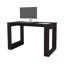 Bureau d'écriture avec grande surface de travail, wengé