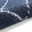 Pechler area rug Machine Woven Navy-809134461