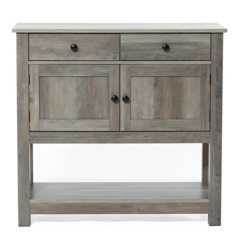 Mazelina Farmhouse Sideboard Buffet Cabinet Rustic Kitchen Storage Cabinet