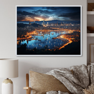 «Barcelona Beautiful Cityscape I», reproduction