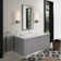 Jute® 48" Wall Mounted Single Vanity Base Only Base