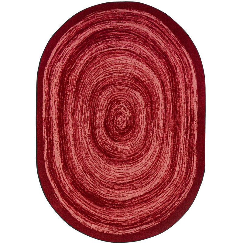 Walnes Feeling Fun by Joy Carpets Area Rug, Oval 7'8" x 10'9"