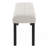 Modern Tufted Linen Upholstered Dining Bench with Rubberwood Legs-120854903