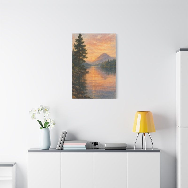 Aaroon Single Picture Frame Print on Canvas, 91.44 cm H x 60.96 cm W