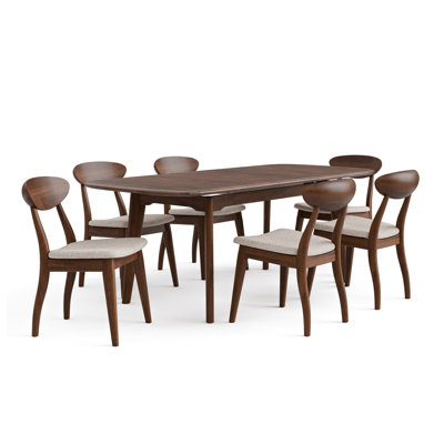 Rozella 7-Piece Dining Table Set